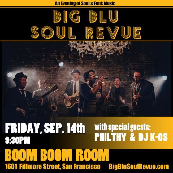 Upcoming Bbsr Show Fri Sep 14th At Boom Boom Room In San